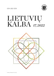 Verbal derived stems and semantics of prefixed verbs in the earliest Lithuanian texts Cover Image
