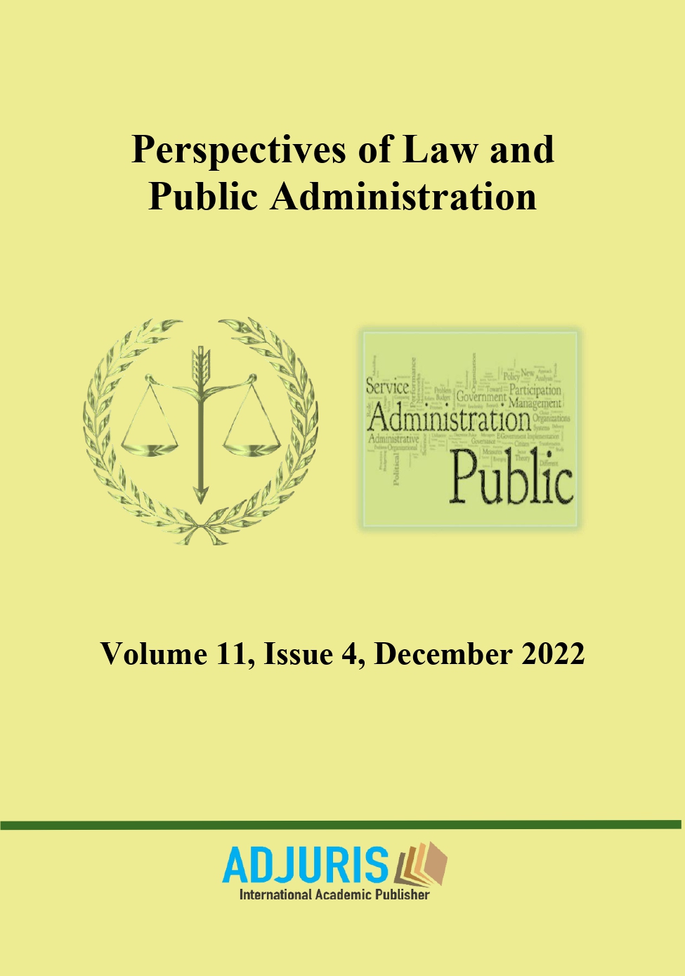 The Concept of Public Policy in the Case of Annulment of Arbitral Awards Cover Image