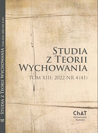 Conservative pedagogical thought of Count Stanisław Tarnowski Cover Image