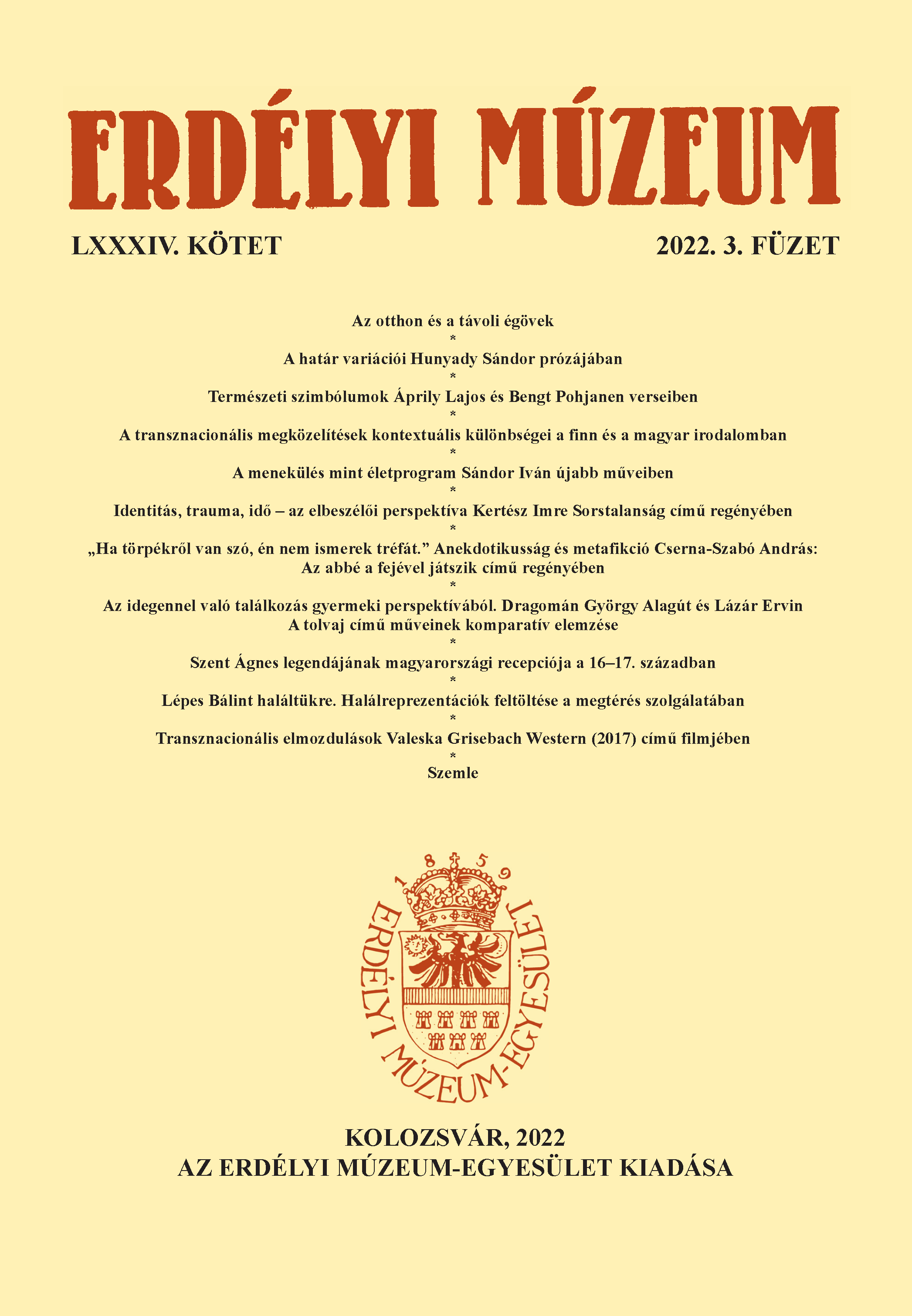 A transznacionális megközelítések kontextuális különbségei a finn és a magyar irodalomban