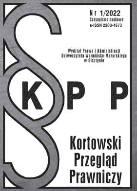 Selected problems of contemporary prisons in Poland Cover Image