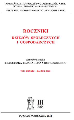 Regional development in conditions of the centrally planned economy. Case of Poland in 1960–1973 Cover Image