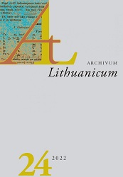 Motiejus Valančius’ List of Rare Lithuanian Books Cover Image