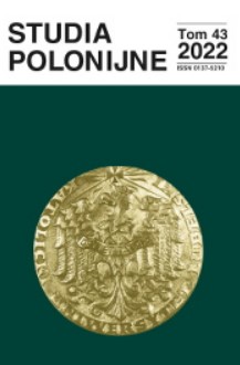 SOCIAL TIES IN POLISH FAMILIES IN IRELAND: A COMPARATIVE ANALYSIS BASED ON OWN RESEARCH IN THE LAST DECADE Cover Image