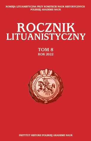 Samuel Hieronim Kociełł’s Careeras a Contribution to the Study of Promotion Mechanisms of Lithuanian Treasury Officials in the Second Half of the Seventeenth Century Cover Image