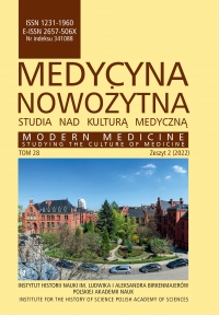 Pathocenosis and COVID-19. Enviromental and cultural contexts of the pandemic in Poland Cover Image