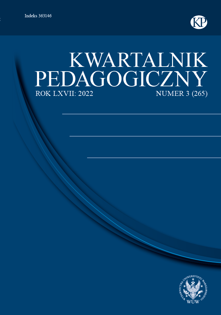 TRANSITION, READINESS AND ADAPTATION AS SIGNIFICANT CATEGORIES OF THE MONTESSORI PEDAGOGY Cover Image
