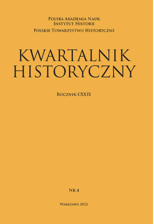 A Russian Edition of Diplomatic Documents to Polish-Soviet Relations. What’s New? Cover Image