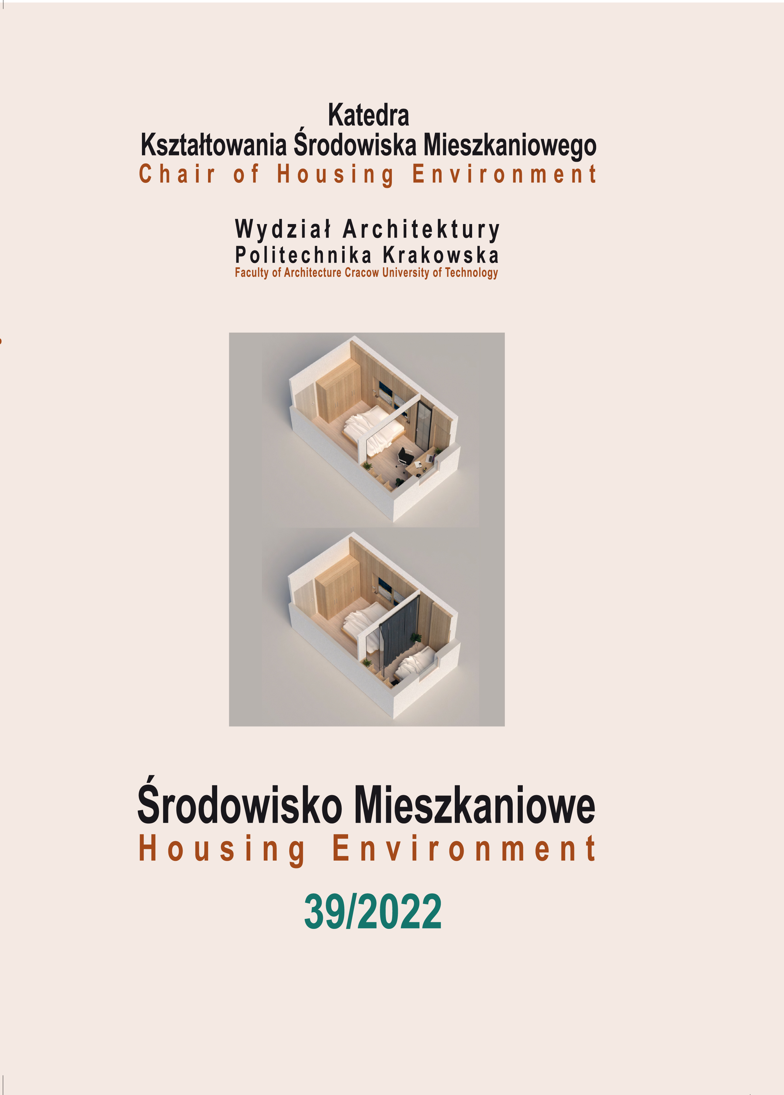 Commercial temporary use of space
as a tool of creating modern housing
environment – threats and opportunities Cover Image