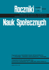 POLISH PUBLIC ON THE UKRAINIAN REFUGEES
IN THE FIRST MONTH OF THE RUSSIAN-UKRAINIAN WAR IN THE “POLITYKA” AND “GOŚĆ NIEDZIELNY” WEEKLIES Cover Image