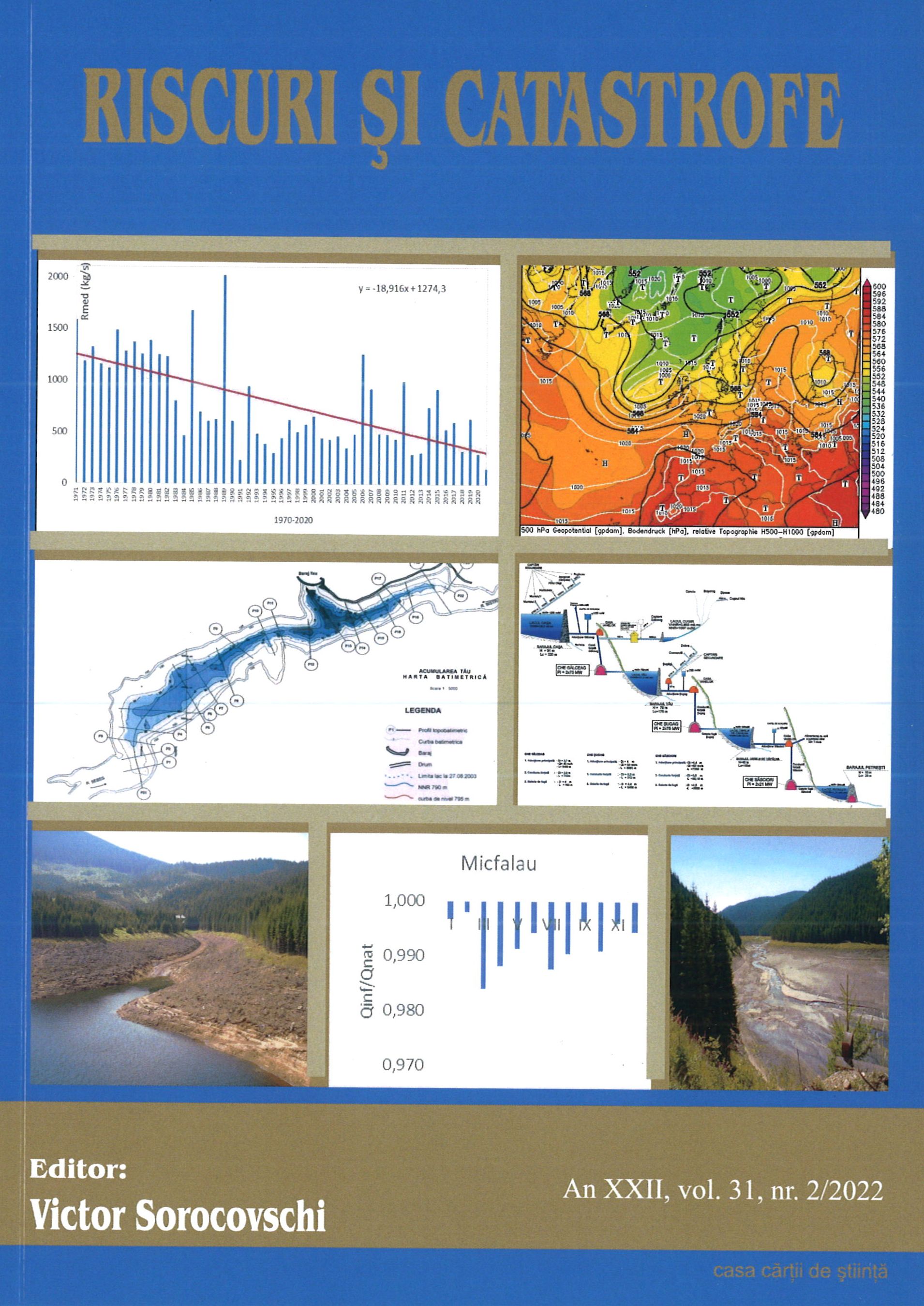 The Danube and its delta. Hydrogeographic characteristics. Actual synthesis. Cover Image