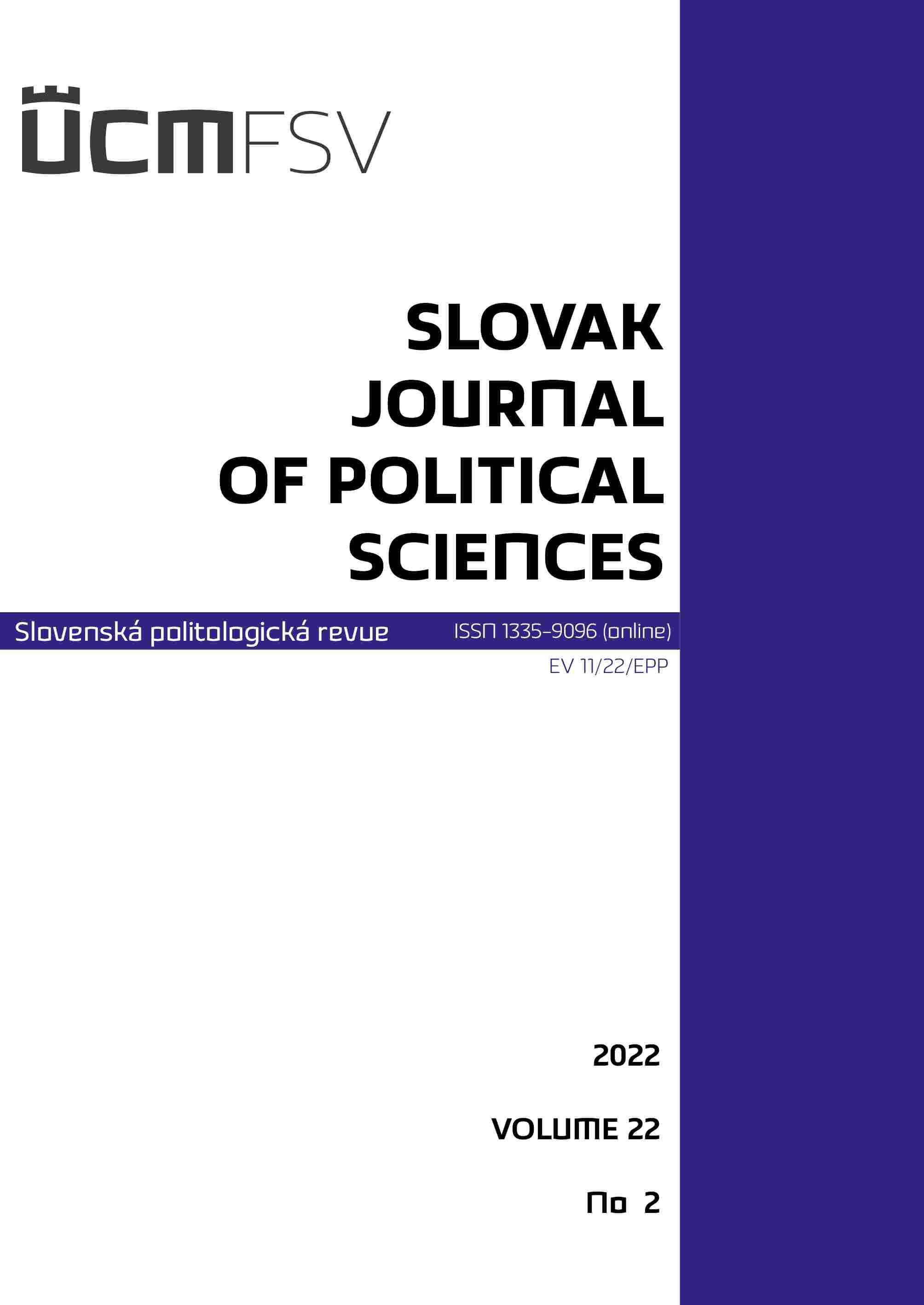 The Potential of Using Websites for Communication of Political Parties: The Case of Slovakia Before the 2020 Elections
