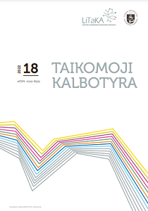 Language as an Error: A Study on School Literacy and Language Correction in Lithuania Cover Image