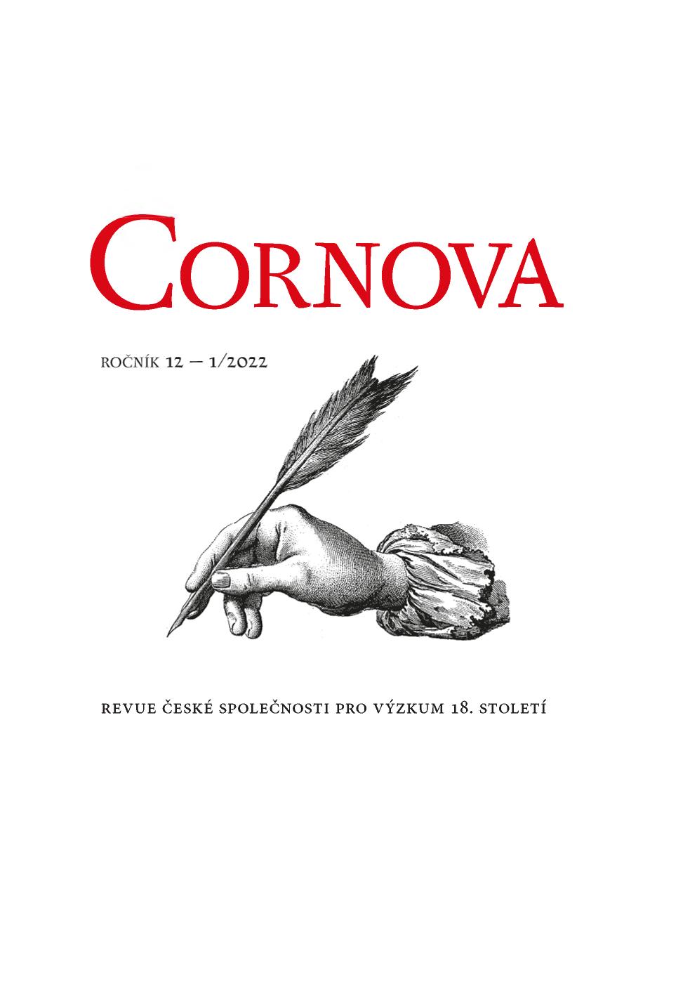 Ignác Cornova and the Birth of Modern Era Czech Poetry Cover Image