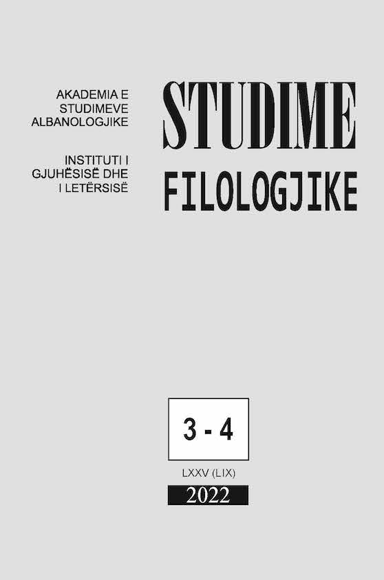 Përkthimet dhe parapëlqimet letrare e kulturore, si tregues i pozicionimit estetik-letrar dhe paratopisë krijuese të poetit Vilson Blloshmi