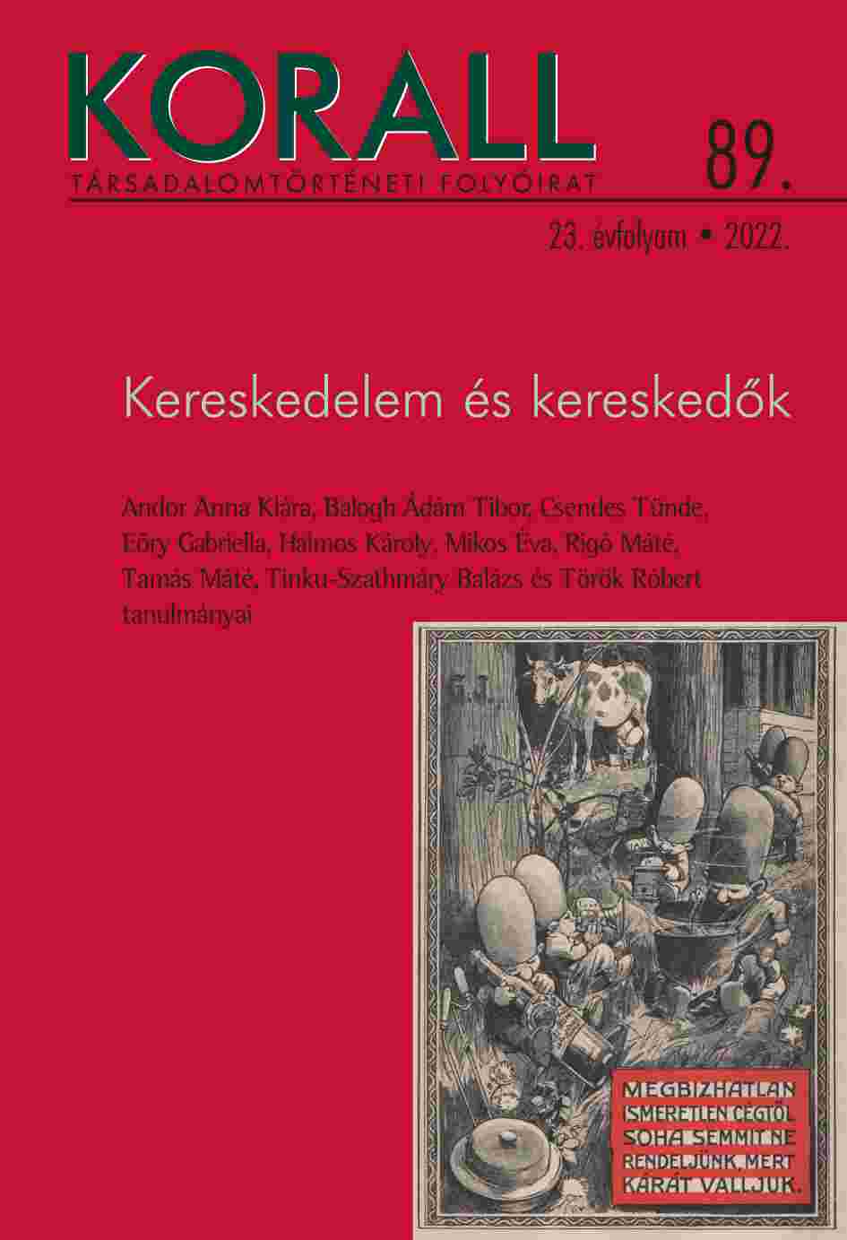 Foreign Matter in Our Food: Mercantile Legends in the Hungarian Press of the Twentieth and Twenty-First Centuries Cover Image