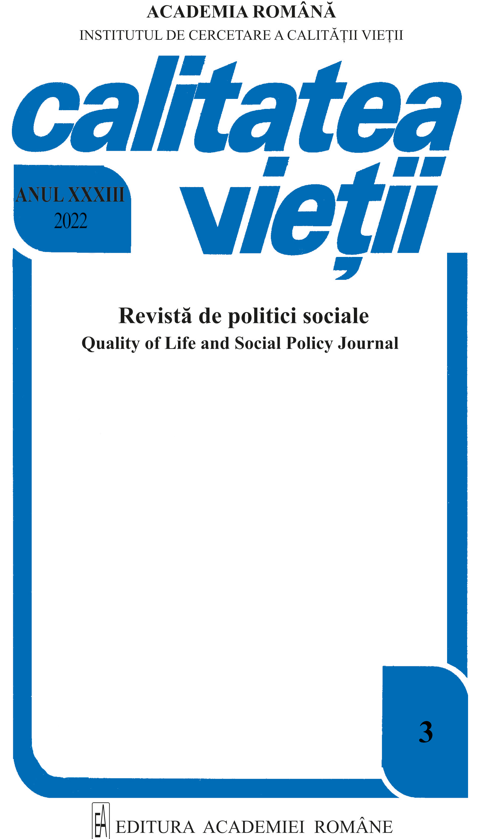 FACTORS ASSOCIATED WITH THE BIRTH OF CHILDREN OF DIFFERENT RANKS TO WOMEN IN THE MUNICIPALITY OF CHISINAU Cover Image