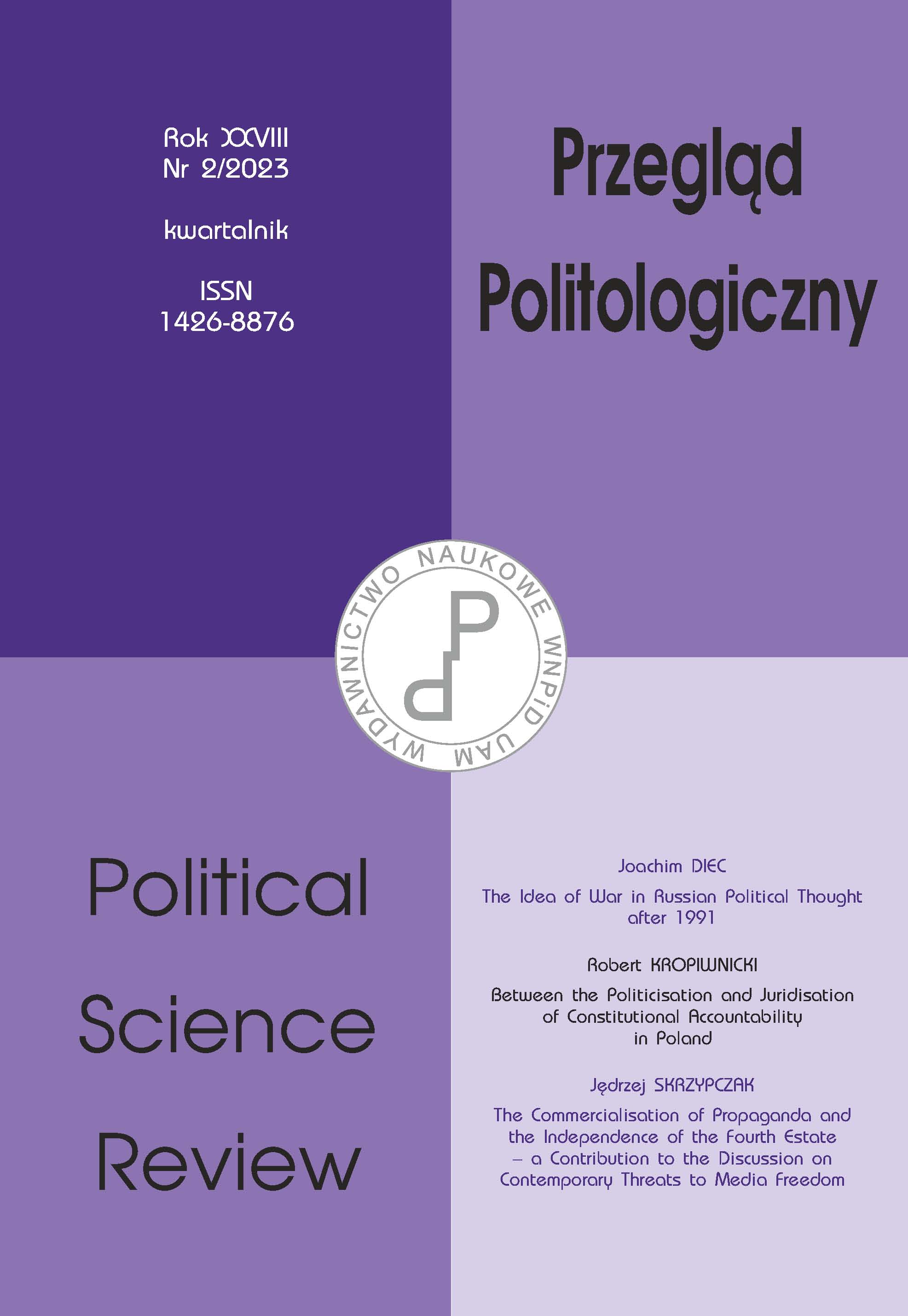 Polish Paradiplomacy. Current State and Perspectives Cover Image