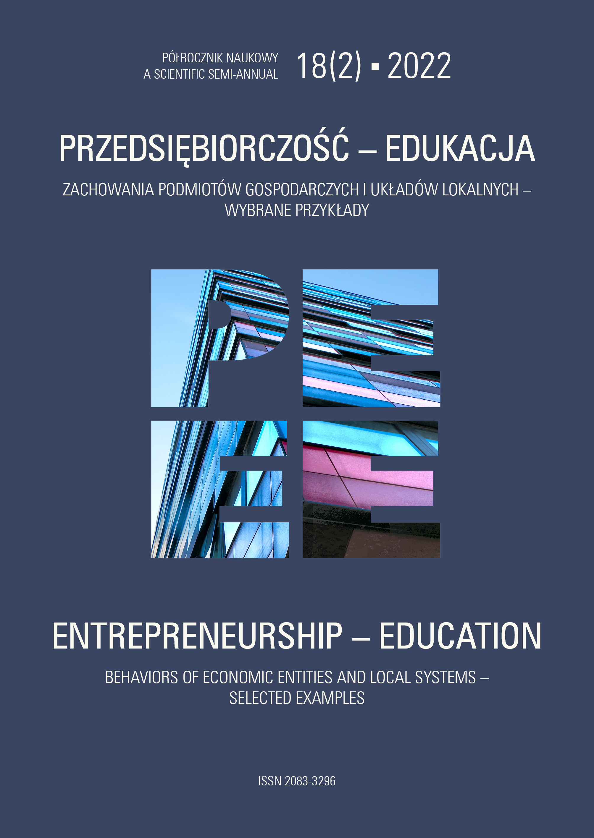 Analysis of the attractiveness of small towns in the Łódzkie Voivodeship in terms of the development of local entrepreneurship Cover Image