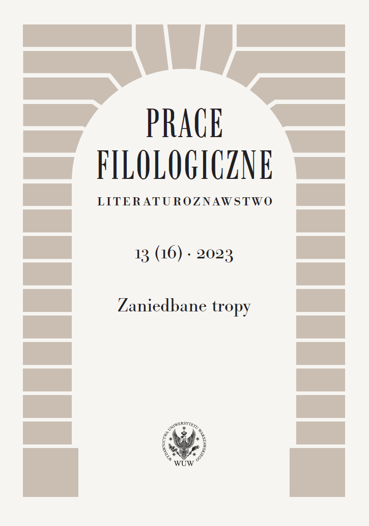 A Dispute as an ‘Opportunity for Self-Determination’: Julian Przyboś Versus Karol Irzykowski in the Interwar Period Cover Image