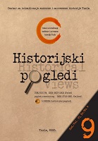 Conference Report from Scientific project "HISTORICAL VIEWS 2022", Center for Research of Modern and Contermporary History Tuzla, Tuzla, November 18 and 19, 2022. Cover Image