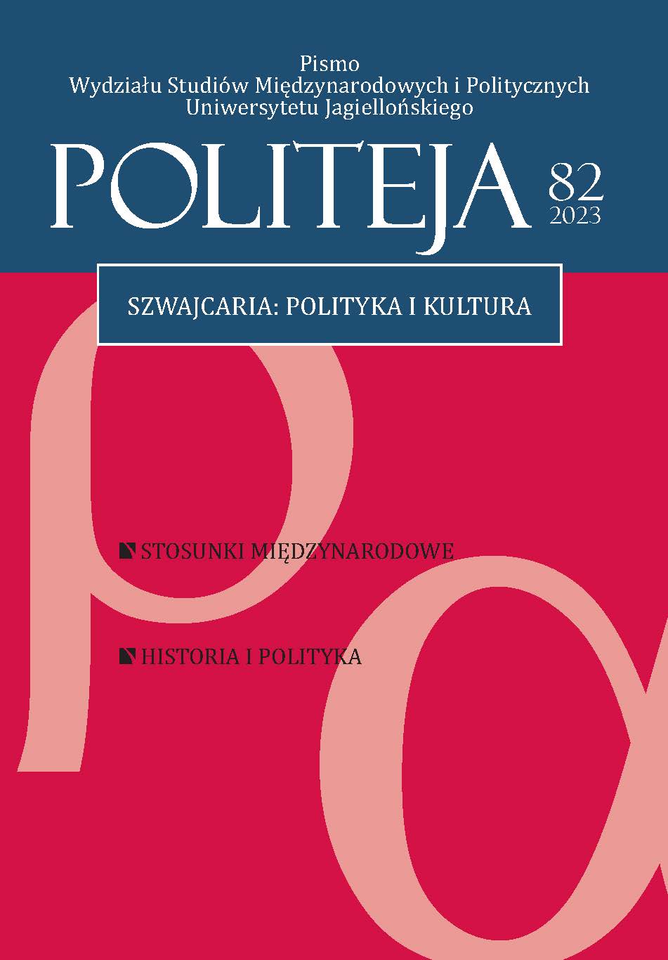 THE INFLUENCE OF USING FORMS OF DIRECT DEMOCRACY AND THE PRINCIPLE OF FEDERALISM ON THE SHAPE OF SWISS IMMIGRATION AND INTEGRATION POLICY Cover Image