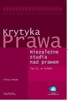 On the Need to Amend the 1997 Constitution of the Republic of Poland. Part I Cover Image