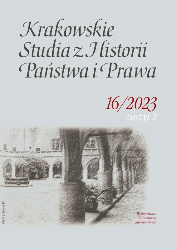 Issues Concerning Legal Protection of Artistic Performances in Poland in the Years 1919–1994 (Part I) Cover Image