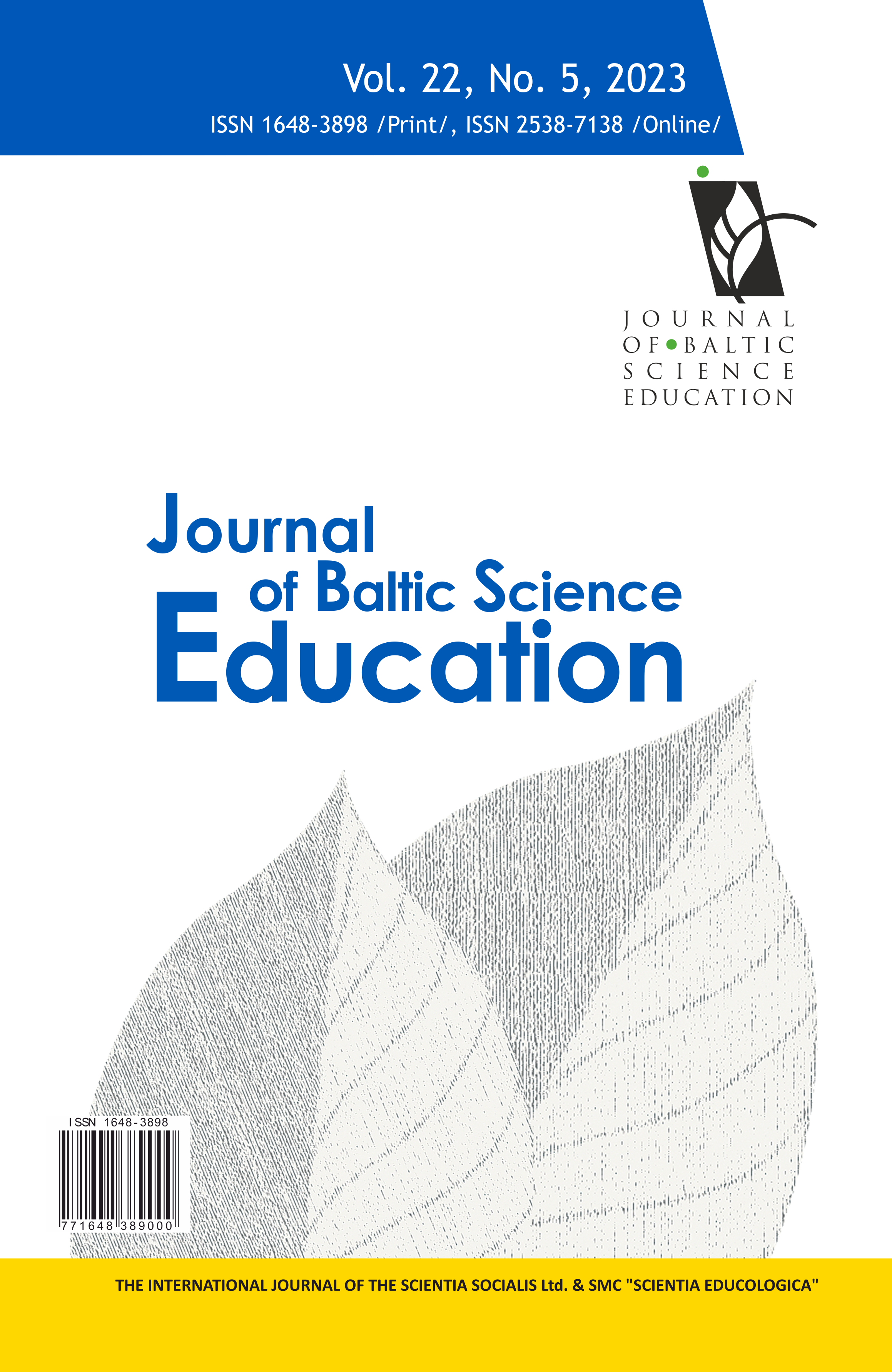 RAISING QUALITY OF PHYSICS EDUCATION: CONTRIBUTION OF JBSE OVER THE PAST ISSUES Cover Image