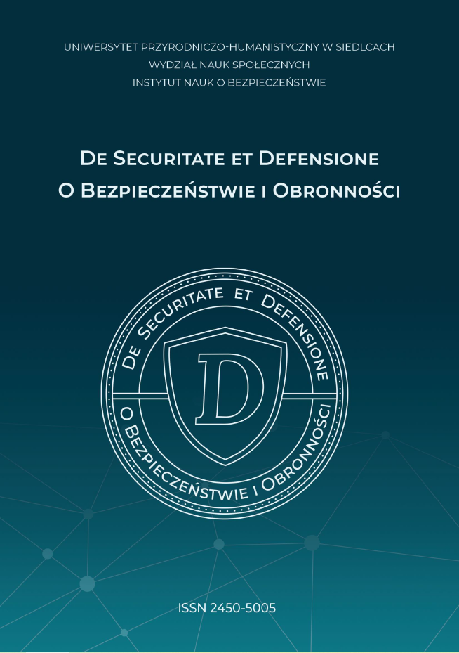 CONCEPTUAL DEMARCATION BETWEEN CONCEPTS
NATIONAL SECURITY AND STATE SECURITY
IN THE UKRAINIAN POLITICAL DISCOURSE Cover Image