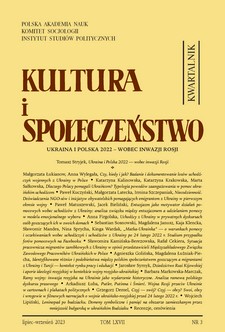 ON THEMSELVES. A PRE-CONGRESS SURVEY BY THE POLISH SOCIOLOGICAL ASSOCIATION Cover Image