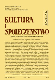 THE EMPLOYMENT SITUATION OF UKRAINIAN LABOUR MIGRANTS ACCORDING TO REPRESENTATIVES OF THE INTER-ENTERPRISE TRADE UNION OF UKRAINIAN WORKERS IN POLAND Cover Image