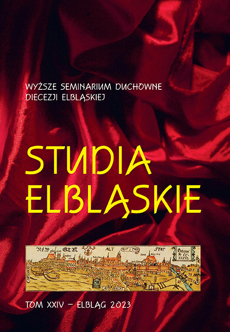 Opportunities for the development of catholic Church infrastructure in Elbląg in 1945–1974 in the light of documentation from the denominational administration Cover Image