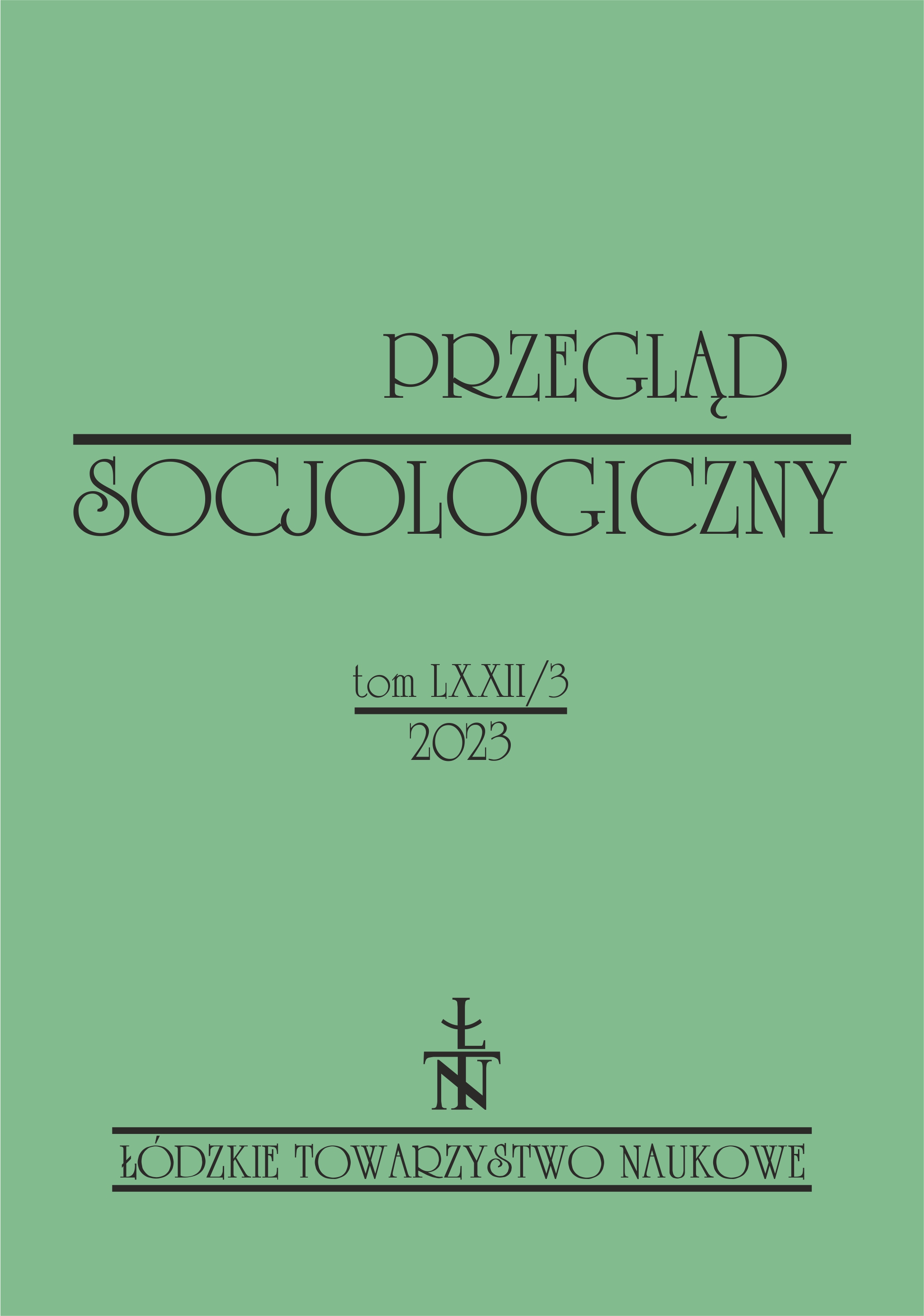 EXPERIENCING AND PREDICTING THE CRISIS BY POLISH HOUSEHOLDS IN THE fIRST MONTHS Of THE COVID-19 PANDEMIC Cover Image