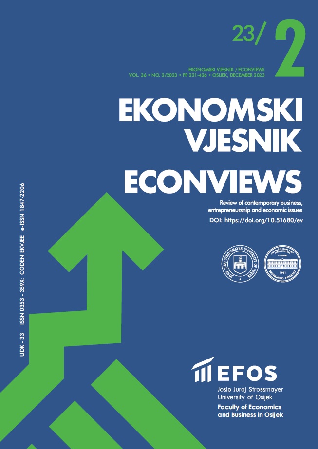 Interdependence of macroeconomic environment and credit risks in Croatia Cover Image