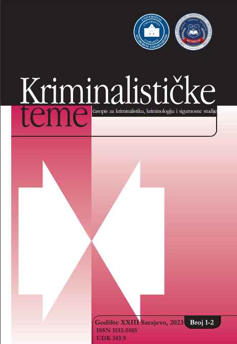 SOME PHENOMENOLOGICAL ASPECTS OF PROSTITUTION IN CROATIA Cover Image