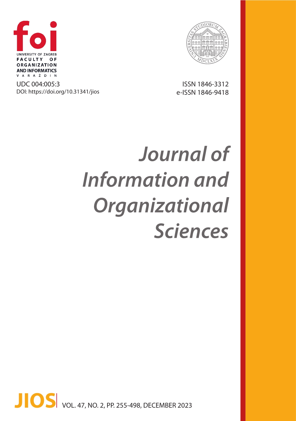 Forms and conversions of the economic capital of Croatian entrepreneurs in the computer programming industry with insights into variations of the company's development stages Cover Image