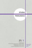Suggestions for Refining Theological Terminology in Slovak. Part IV Cover Image