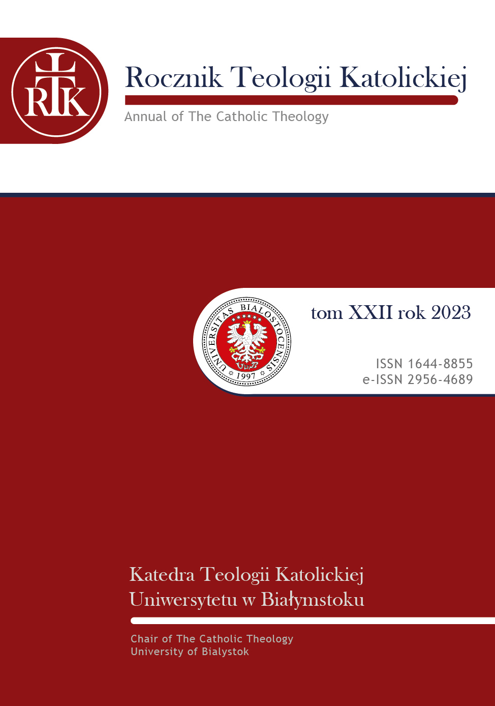 Religiosity and Secularisation of
Polish Youth in the 21st Century.
Quantitative Research Analysis