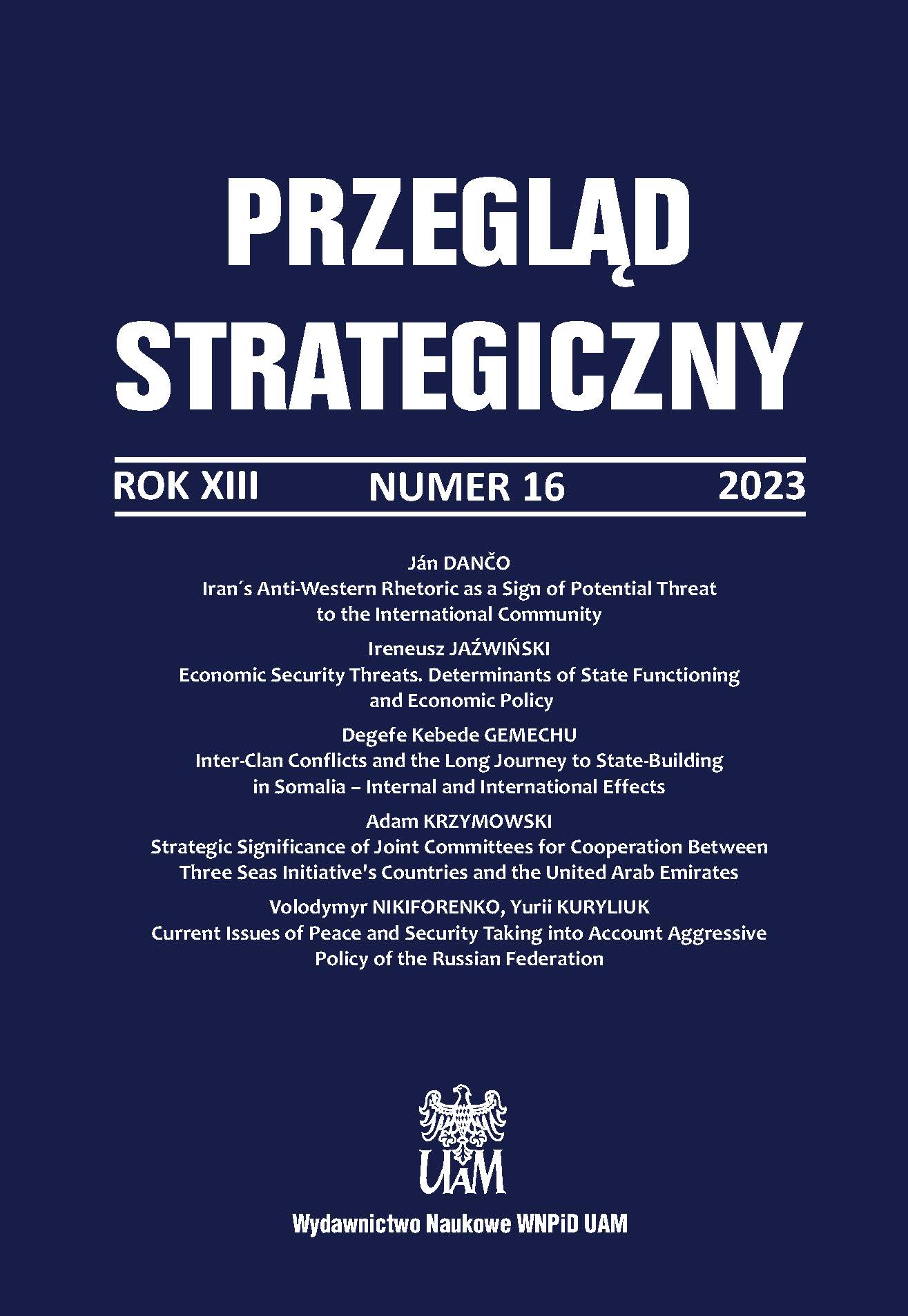 The Black Sea Regional Security and Geostrategy Balance: A “New Cold War” Scenario Cover Image