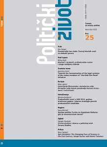 Civil Society and the State in the Political Thought of Zoran Đinđić Cover Image