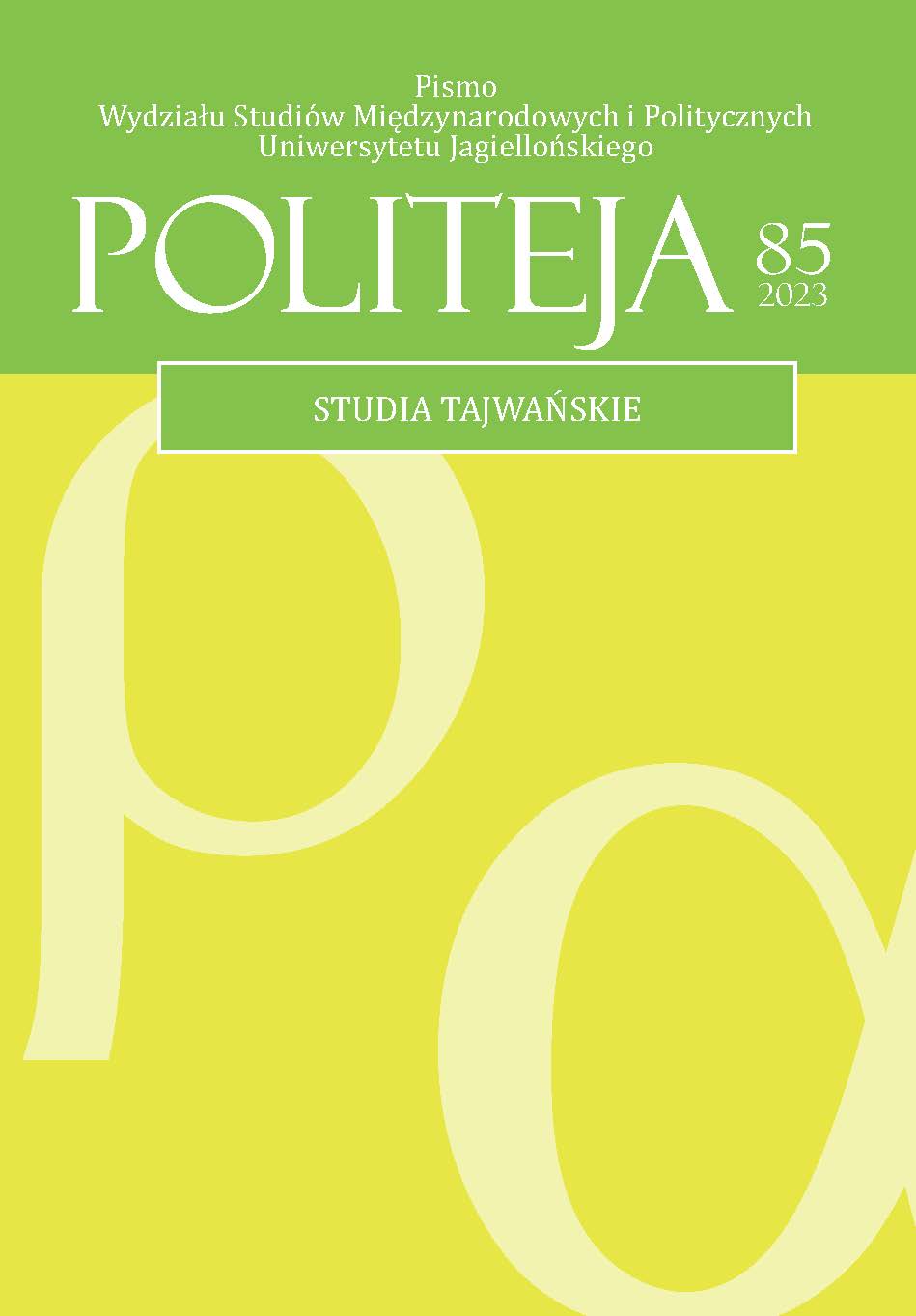New Contexts in the Policy of Poland, the Czech Republic and Lithuania Towards Taiwan Following Russia’s Aggression against Ukraine Cover Image