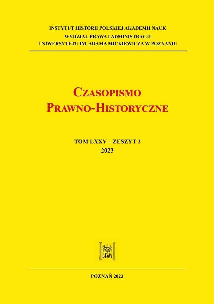 Criminal homicide in the General Government. A case study concerning the application of German criminal law during wartime Cover Image