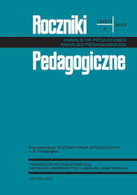 Academic Conference in the Series “Family in Pedagogical Theory and Practice”: “Parenting – Realized, Threatened, Neglected. Pedagogical Interpretations in the Light of the Charter of Family Rights on Its 40th Anniversary”, Lublin, 20 March 2023 Cover Image