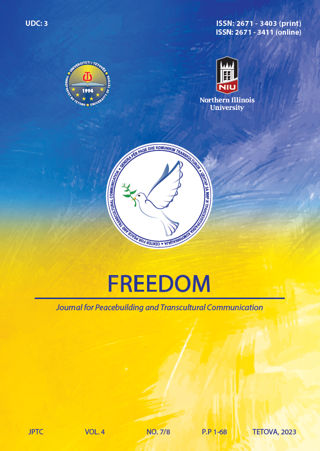 SUSTAINABLE ACHIEVEMENT OF PEACE THROUGH SPORTS ACTIVITIES Cover Image