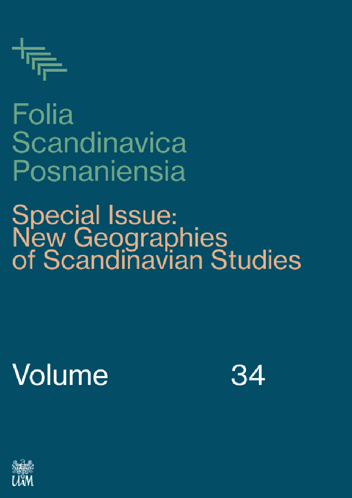 Introduction:
New Geographies of Scandinavian Studies
Moving maps, reciprocal images, emerging communities Cover Image