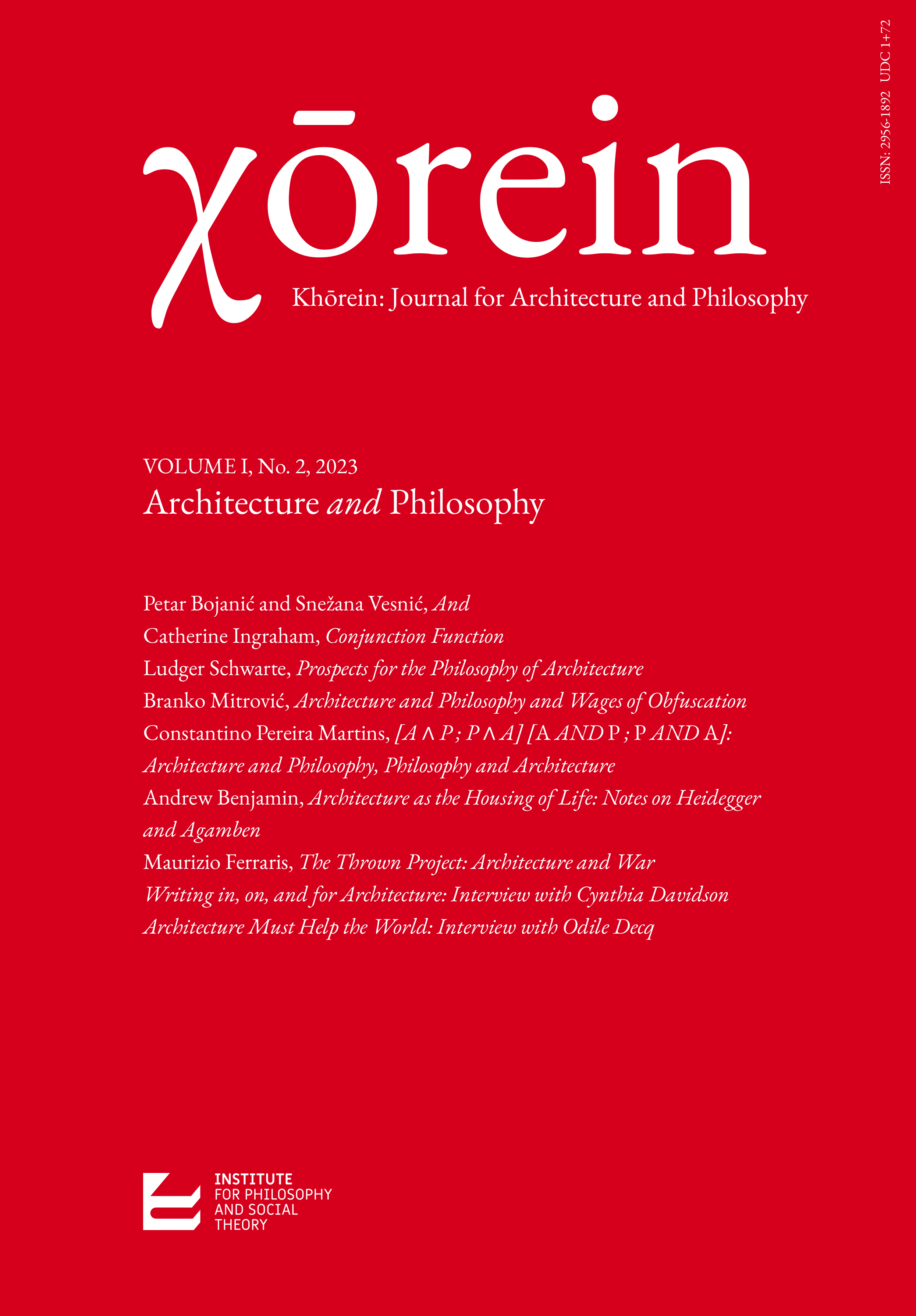 Paul Guyer, A Philosopher Looks at Architecture, Cambridge, Cambridge University Press, 2021. Cover Image