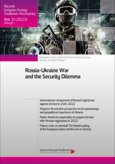 Information policy tools as instruments of Ukraine’s information security after Russia’s full-scale invasion Cover Image