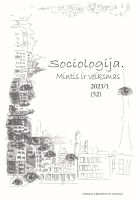 New Word in Comparative Historical Sociology of Social Restorations Cover Image