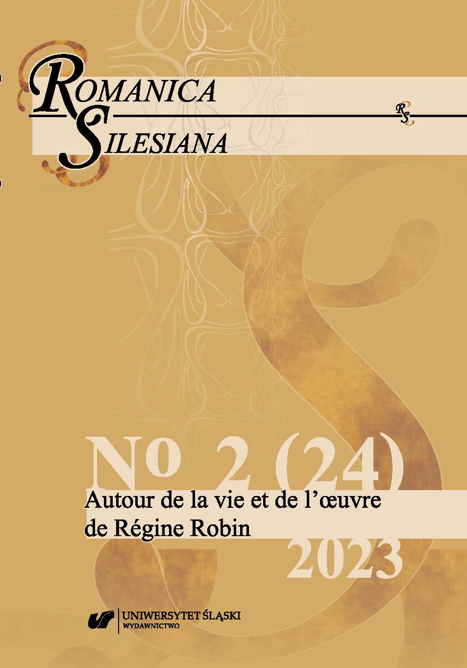 Transfiguration of the persona: Régine, UQAM Read Building, into 1977 Cover Image
